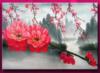 Схема вышивки «Триптих Сакура цветет »