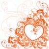 Схема вышивки «Сердце»