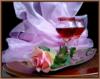 Схема вышивки «Вино и роза»