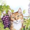Кот в винограднике: оригинал