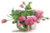 Схема вышивки «романтичные розы»
