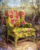 Схема вышивки «Кресло с цветами»