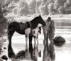Влюблённые и кони на водопое: оригинал