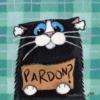 Схема вышивки «Pardon»