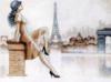 Схема вышивки «Романтичный Париж»