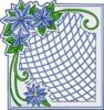 Схема вышивки «Цветочный узор»