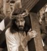 Схема вышивки «Ісус несе Хрест»