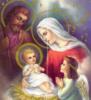 Схема вышивки «Ісусик, Йосип і Марія»