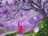 В саду цветущей сакуры: оригинал
