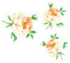 Схема вышивки «Orange roses»