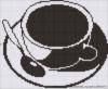 Схема вышивки «Кофе»