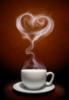 Схема вышивки «Чашка ароматного кофе»