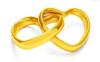 Схема вышивки «Свадебные кольца»