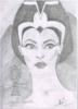 Схема вышивки «Египтянка (мой рисунок)»