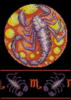 Схема вышивки «Знаки зодиака-скорпион»