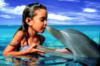 Девочка и дельфин: оригинал
