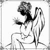 Схема вышивки «Ангел нежности»