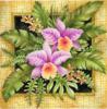 Схема вышивки «Тропические цветы»