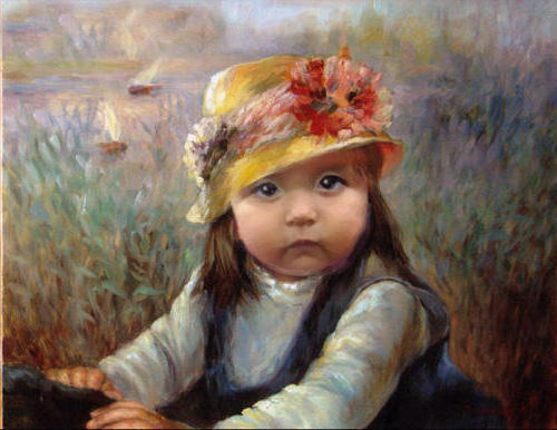 Алина, портрет, дети