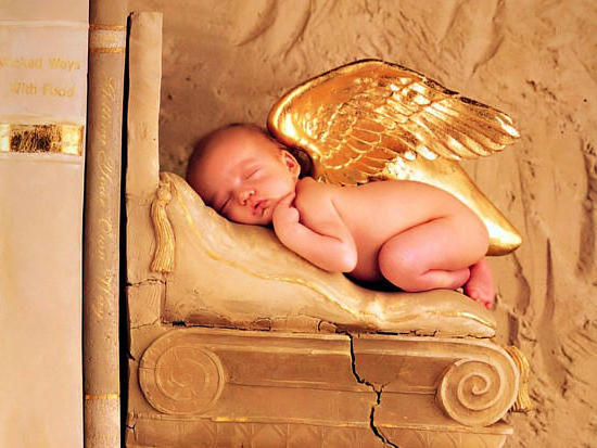 Спящий ангел, дети