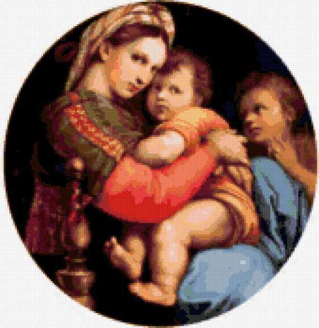 Мадонна с младенцем, картина