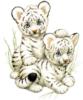 Схема вышивки «Тигрята»