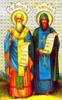 Схема вышивки «Кирилл и Мефодий»