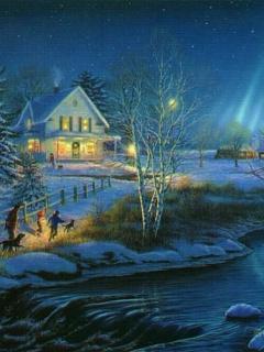 Christmas_Night, природа