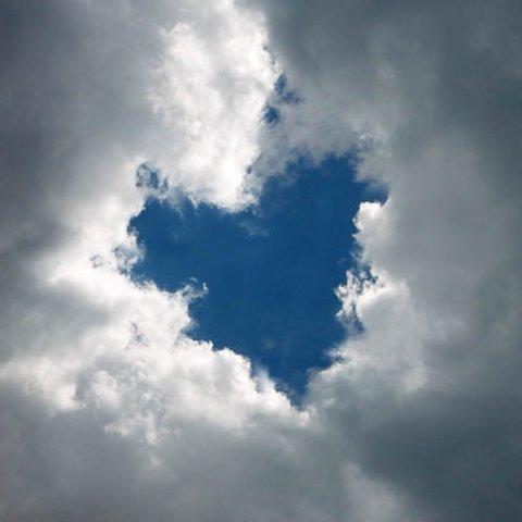 Любовь!, любовь, сердце, облака