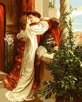Ромео и Джульетта, люди, поцелуй