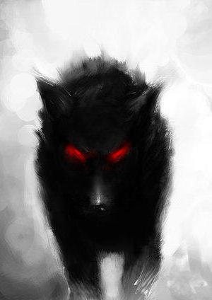Волк тьмы, животные