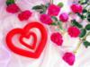 Схема вышивки «Сердечко и розы»