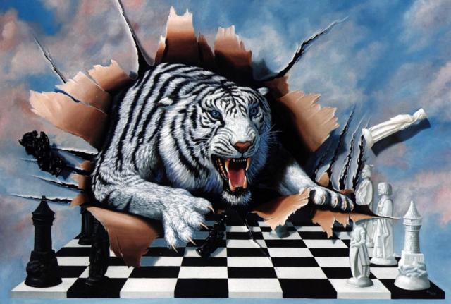 Тигр, тигр, кошка, шахматы