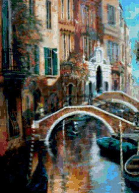 Венецианский мост, архитектура