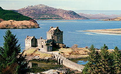 Замок 6, замок, шотландия