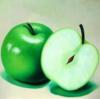 Схема вышивки «Зеленые яблочки»