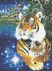 Схема вышивки «Тигр с тигренком»