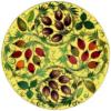 Схема вышивки «Декоративная тарелка»