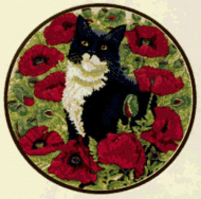 Красное и черное, коты