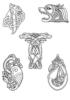 Схема вышивки «Кельтские животные»