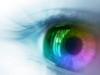 Схема вышивки «Радужный глаз»