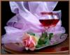 Схема вышивки «Вино и роза»