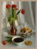 Схема вышивки «Чай с тюльпанами»
