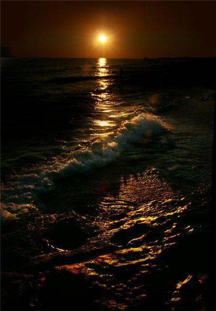 Черное Море Ночью Фото