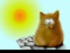 Кошка и солнце: оригинал