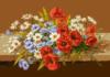 Схема вышивки «Цветы полевые»