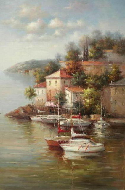 Тихая гавань, море, корабль