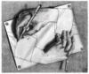 Схема вышивки «Руки Эшера»