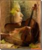 Девушка и скрипка: оригинал
