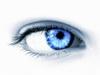 Схема вышивки «Голубой глаз»